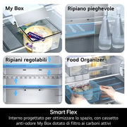LG GBBS726AMB Frigorifero Combinato
