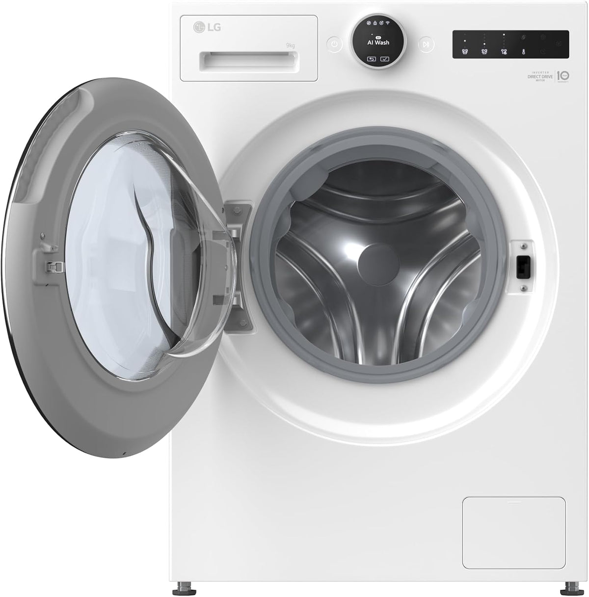 LG - Lavatrice AI DD F4X9009TWCE 9 Kg Classe A