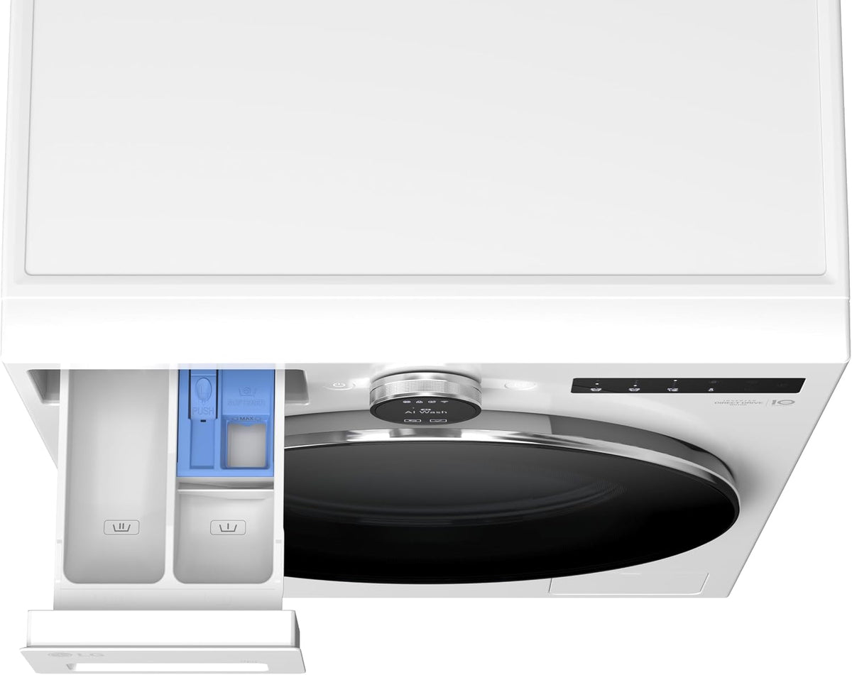LG - Lavatrice AI DD F4X9009TWCE 9 Kg Classe A