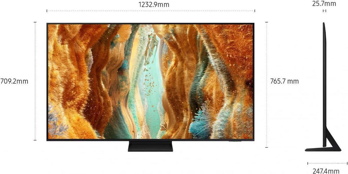 Samsung Smart TV QE55QN70FAUXZT 55 Pollici 4K Ultra HD Display Neo QLED