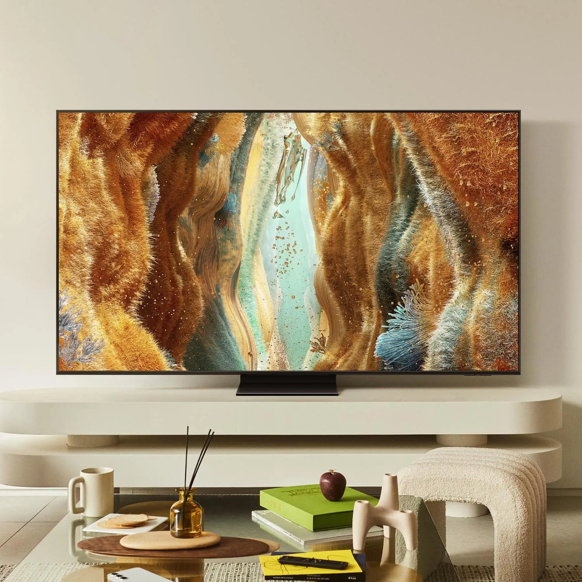 Samsung Smart TV QE55QN70FAUXZT 55 Pollici 4K Ultra HD Display Neo QLED