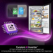 LG GBBS726AMB Frigorifero Combinato