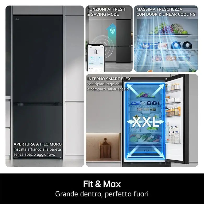 LG GBBS726AMB Frigorifero Combinato